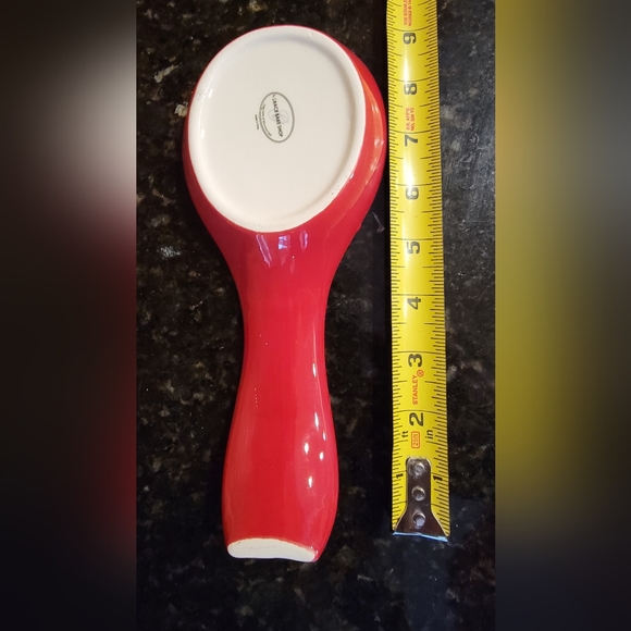 Grace Bake Shop Christmas Snowman Ceramic Spoon Rest Pre-owned - Picture 5 of 8